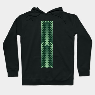 Green arrow heads Hoodie